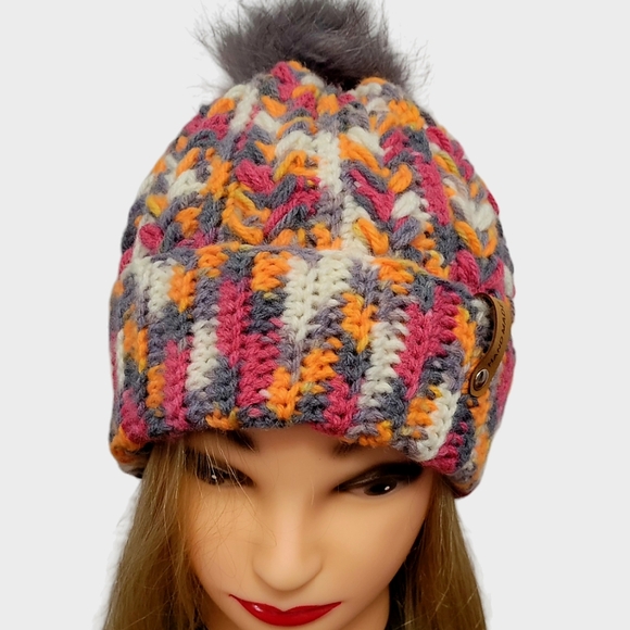 Fall Colored Wool Hat - Picture 2 of 3